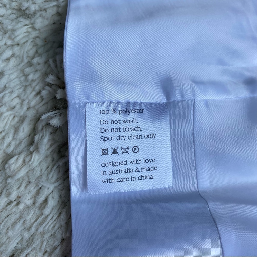 KIMBERLEY ANNE Coastlines Silk Organza Sheer Peplum - Picture 13 of 16
